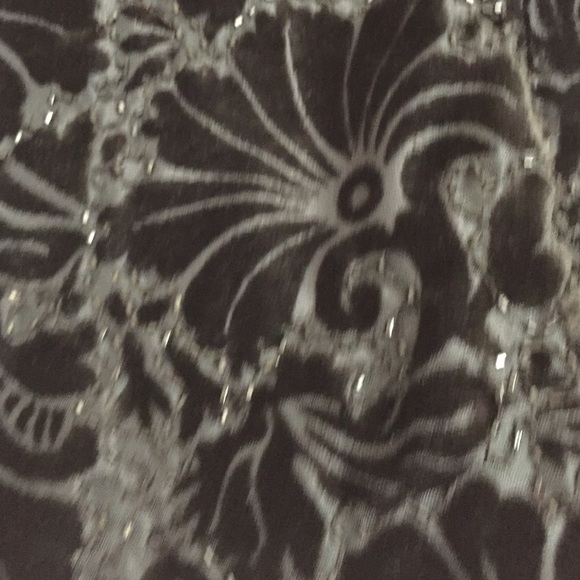 Papell Boutique Vintage Beaded Black Velvet Jacket Size Small EUC - Picture 4 of 10